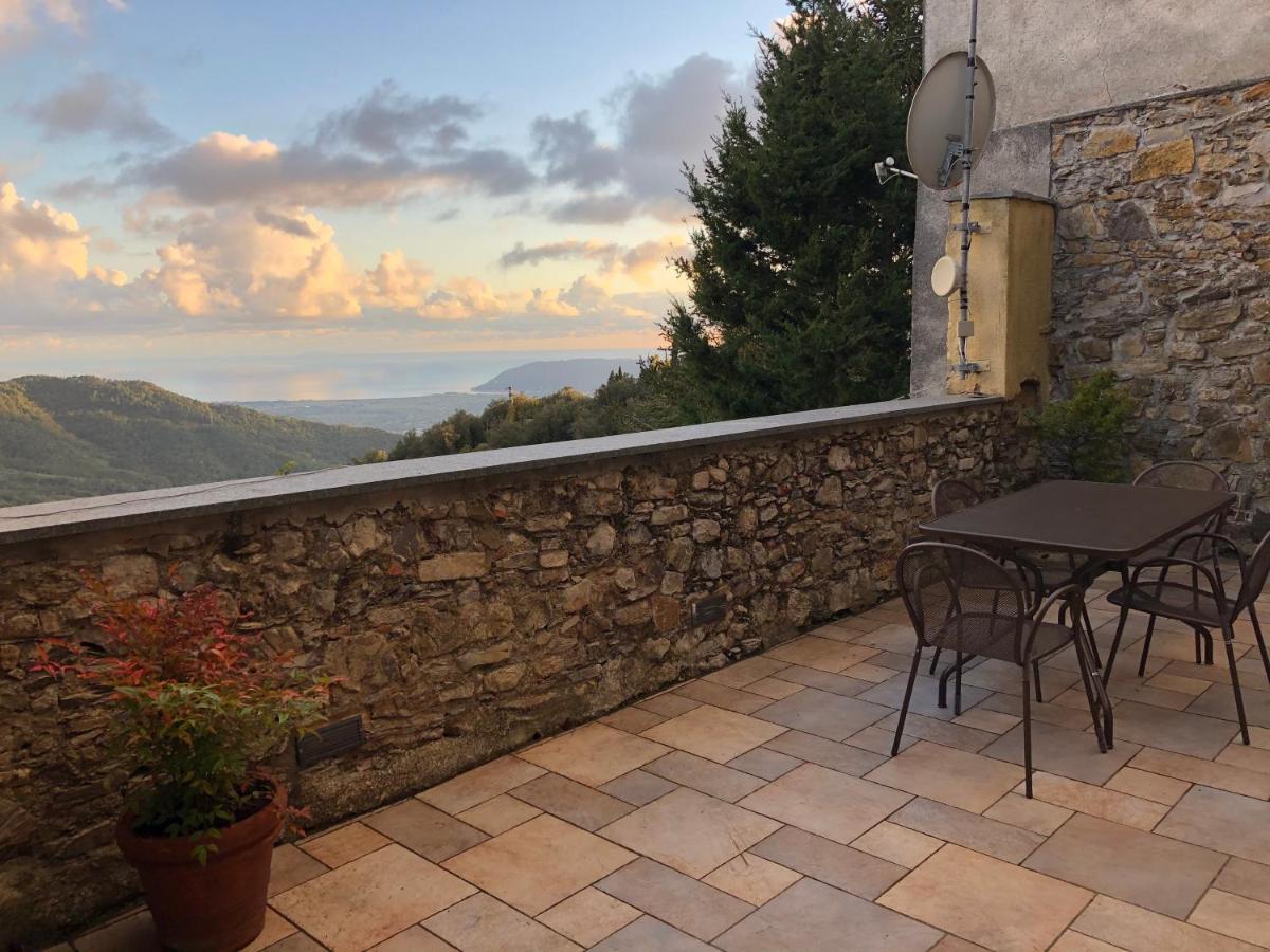Papiriana La Casa Del Borgo_ Breathtaking Sea Wiew Fosdinovo Exterior foto